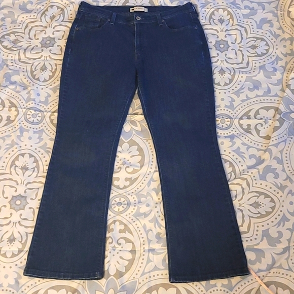 Hudson Denim Jeans Straight Leg Dark Blue Wash Low Rise Size 27 - Picture 1 of 7